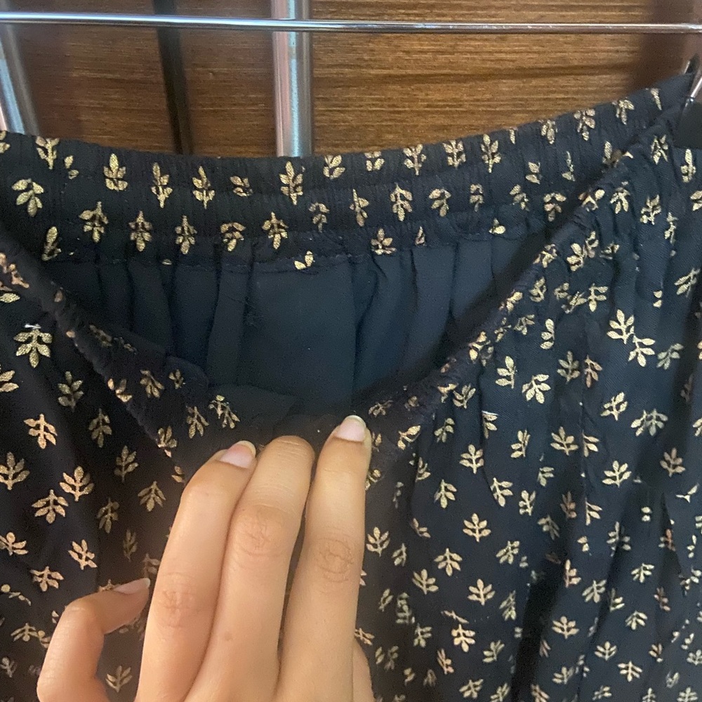Jaipuri black block printed skirt - Picture 5 of 5